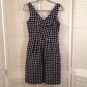 Banana Republic Marimekko 6 Black Dot Dress